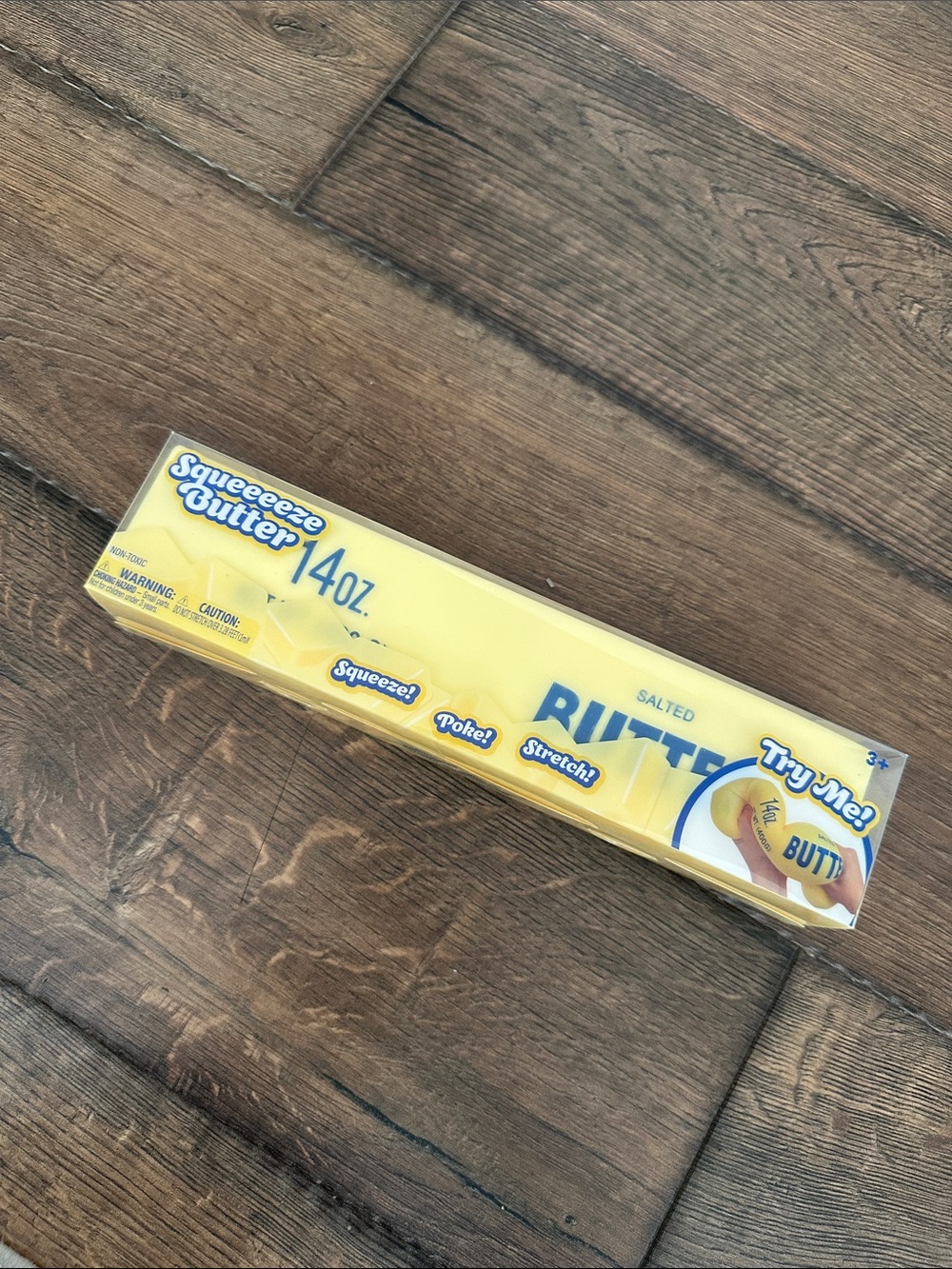 Butter squishy Squeeeeze Butter Stretch Toy - Yellow